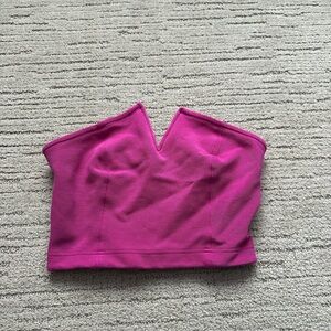 Anthropology Women's Pink Strapless Top